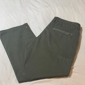 Quicksilver- Men's Green Chino Pants